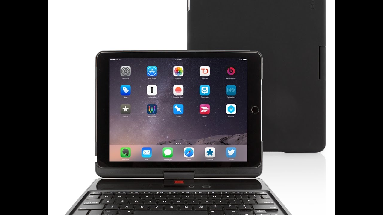 Unboxing a keyboard case of iPad Pro 12.9'