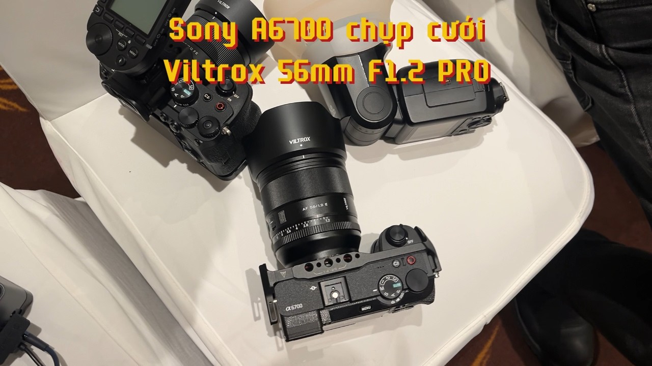 Chụp cưới cùng Saleto chỉ thấy toàn Sony A6700 ft. Viltrox 56 1.2 PRO | Neewer Z2 PRO