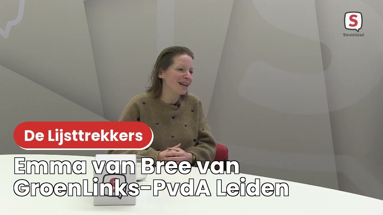 Emma van Bree van GroenLinks-PvdA Leiden | Politiek071: De Lijsttrekkers