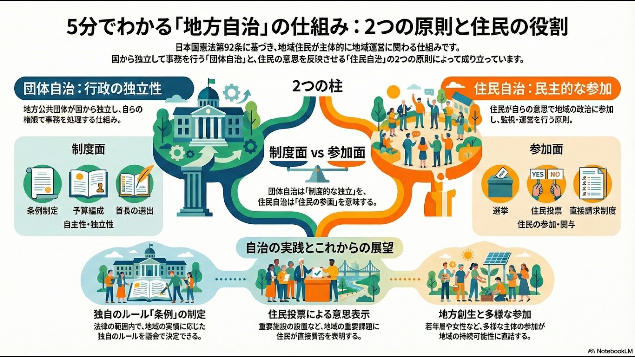 コミュニティの力：地方自治