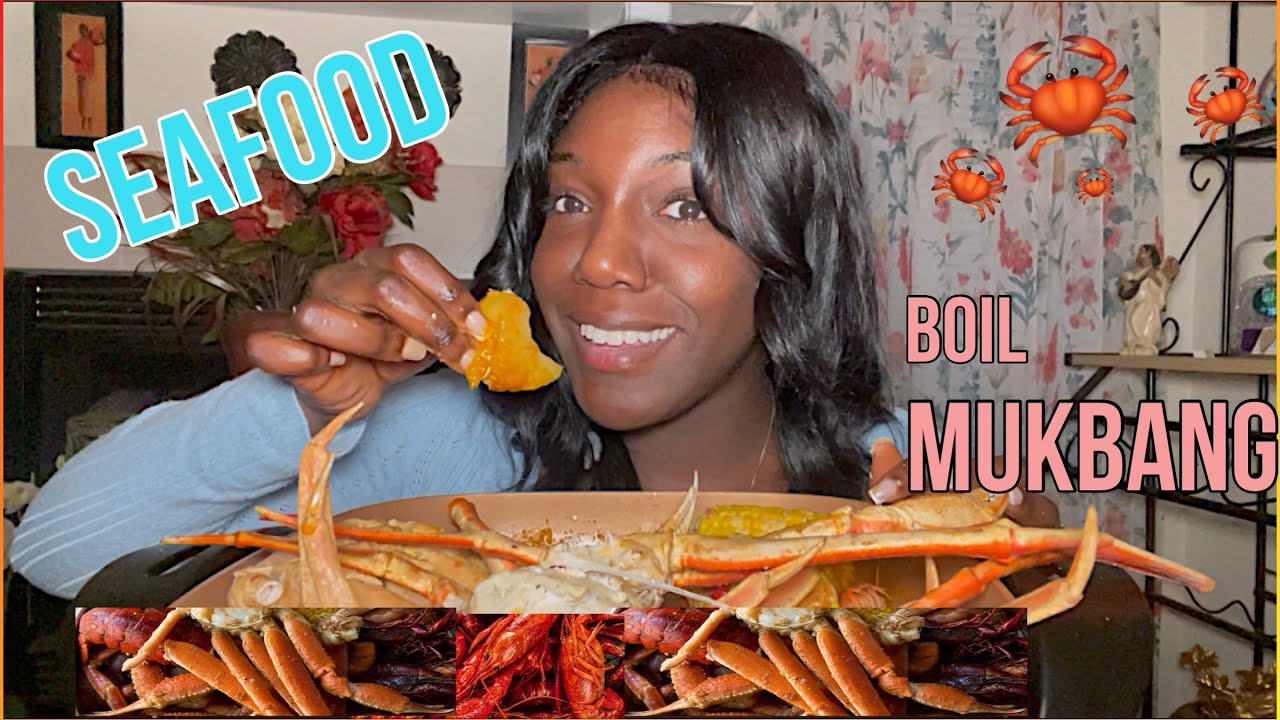 SEAFOOD BOIL MUKBANG 
