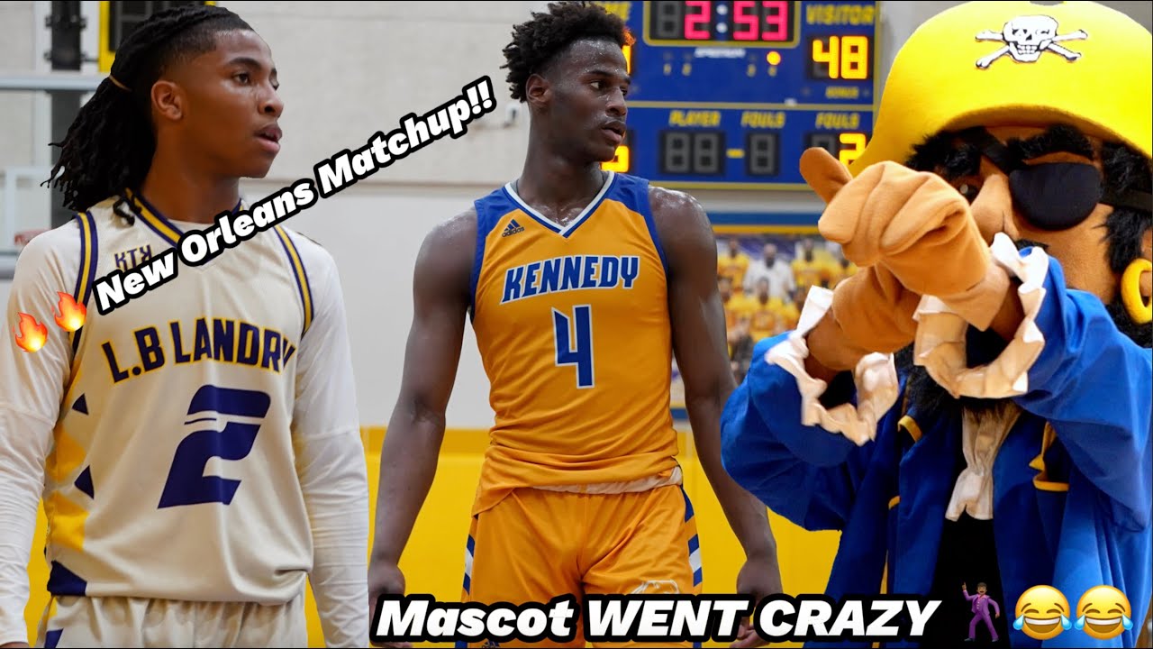 Mascot TURNS ALL THE WAY UP 🕺🏾😂😂 || L.B. Landry vs. Kennedy was A MOVIE 🎥🍿 (FULL GAME)
