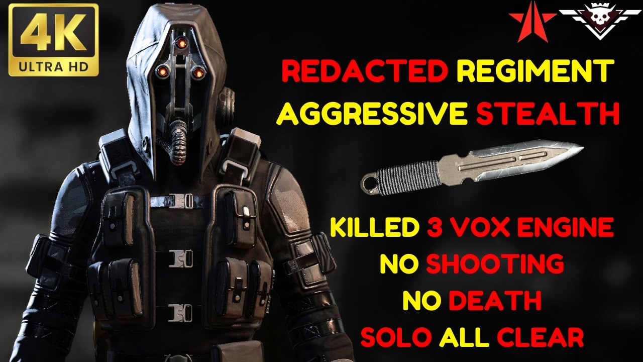 Lore Accurate Redacted Regiment Aggressive Stealth..