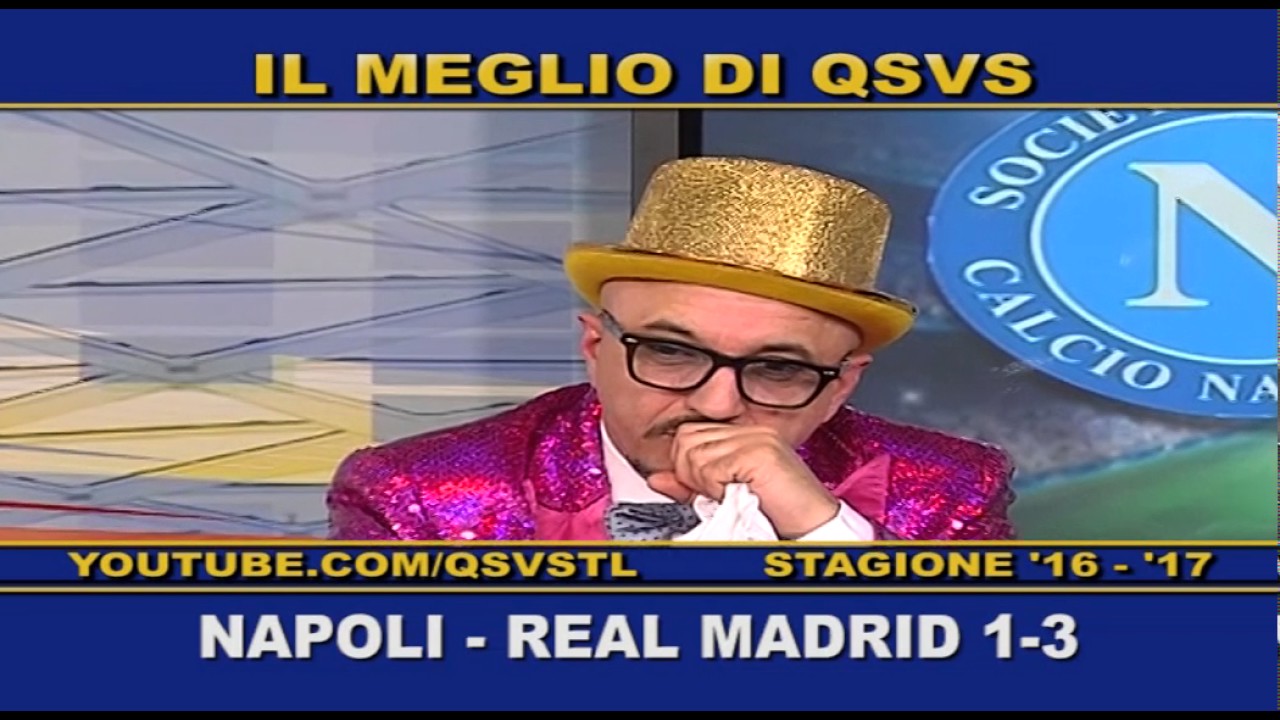 QSVS - I GOL DI NAPOLI - REAL MADRID 1-3 TELELOMBARDIA / TOP CALCIO 24