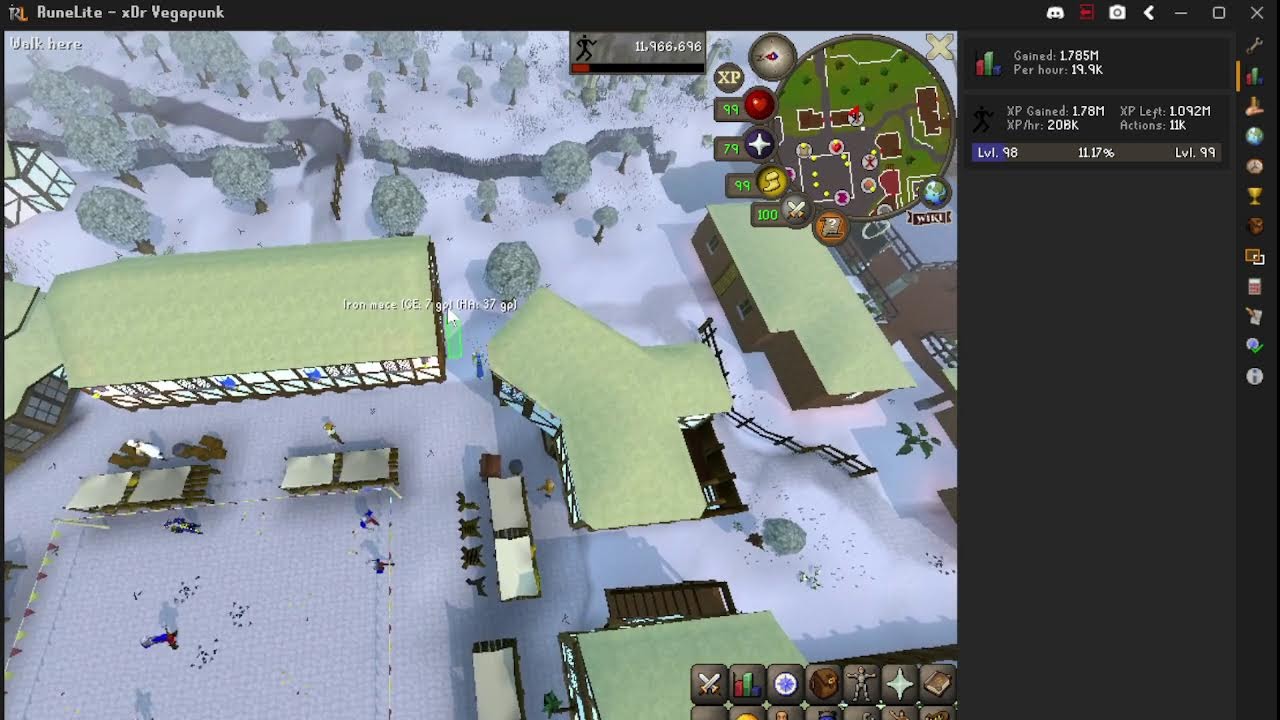 GETTING 99 AGILITY OSRS