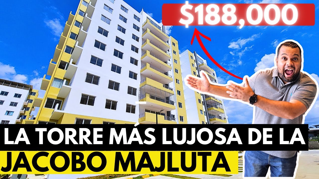 DESCUBRE LA TORRE MÁS LUJOSA DE LA JACOBO MAJLUTA | SANTO DOMINGO NORTE | Invierte Aqui 😮😮😮