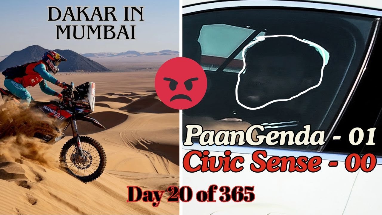 Dakar Rally in Mumbai | Daily Bike Rides | Day 20 of 365