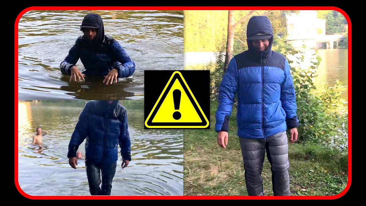 Down jacket QUECHUA & HIGHROCK down pants