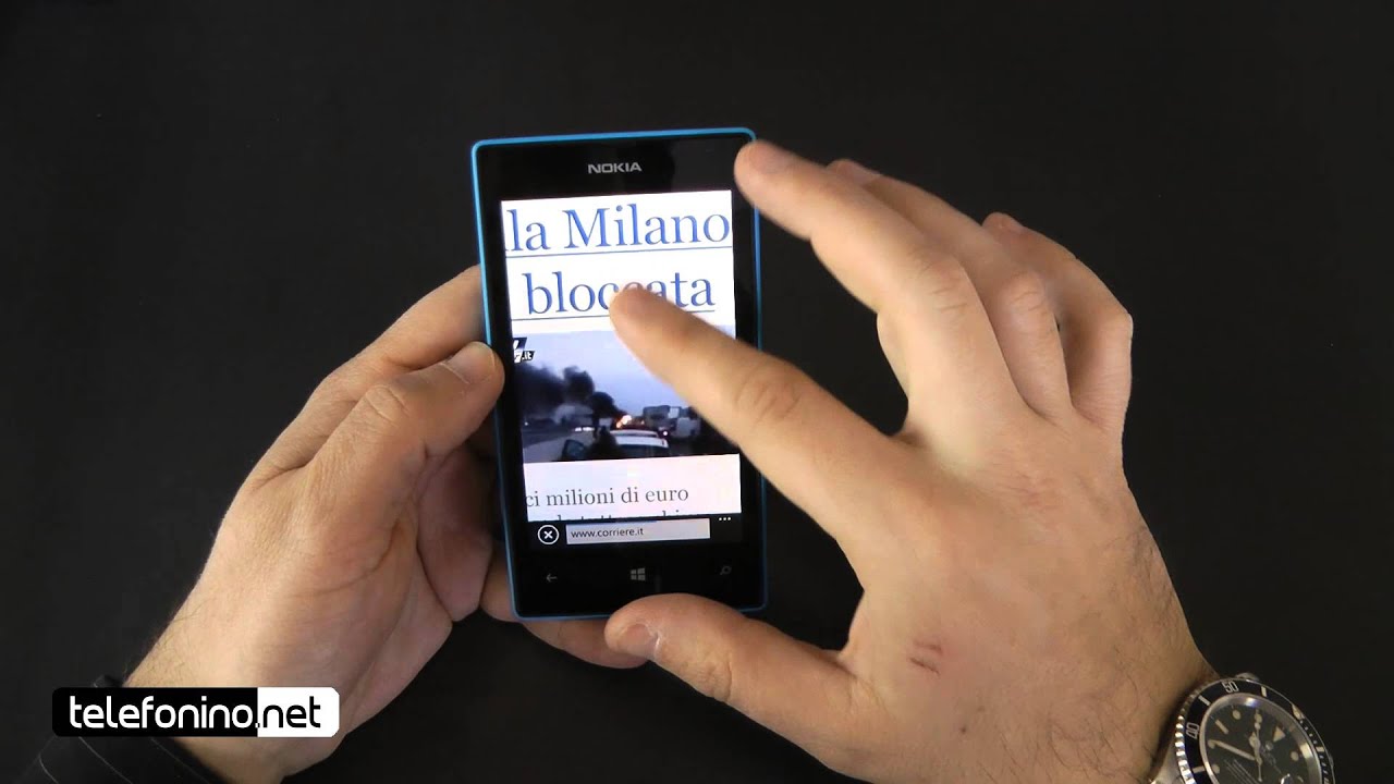 Nokia Lumia 520 videoreview da Telefonino.net