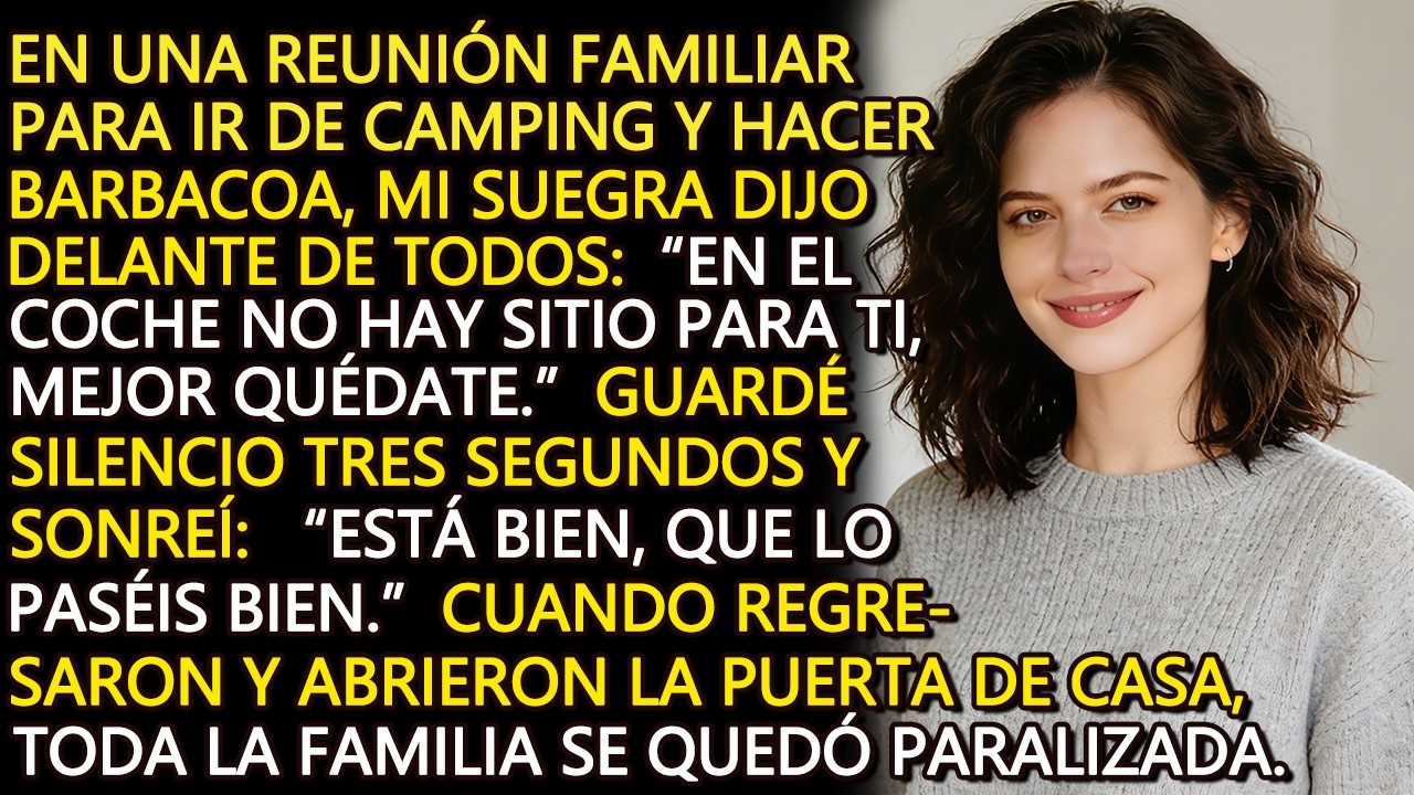 En el coche no hay sitio para ti”…esa noche me fui.