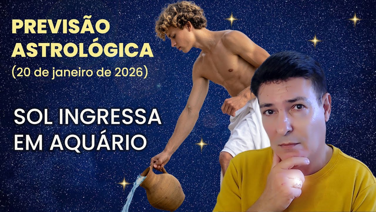 PREVISÃO ASTROLÓGICA - SOL INGRESSA EM AQUÁRIO E PREPARA UM EVENTO EXTRAORDINÁRIO