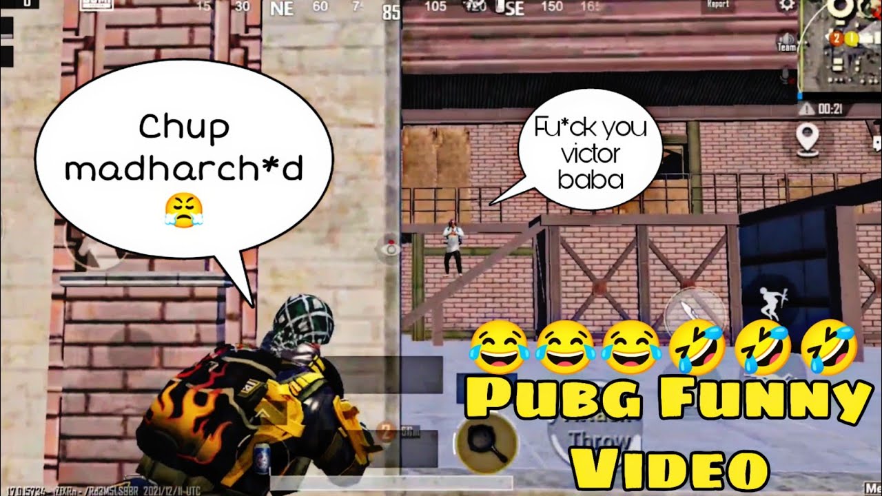 Enemy abuse me in pubg 😂| Pubg funny video🤣🤣| #pubgmobile #teamPUBGM #BGMI
