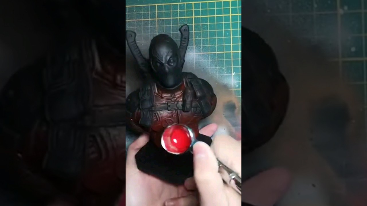 3D print Airbrush #short #airbrush #airbrushart #aerografo #3dprint #3dprinting #painting #deadpool