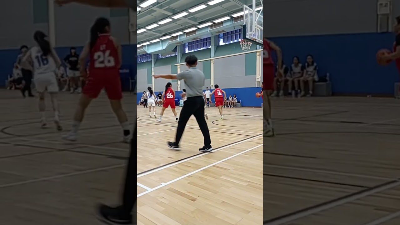 學界籃球季前賽女子組比賽選段：拔萃女書院 VS 漢華中學 20250709-2