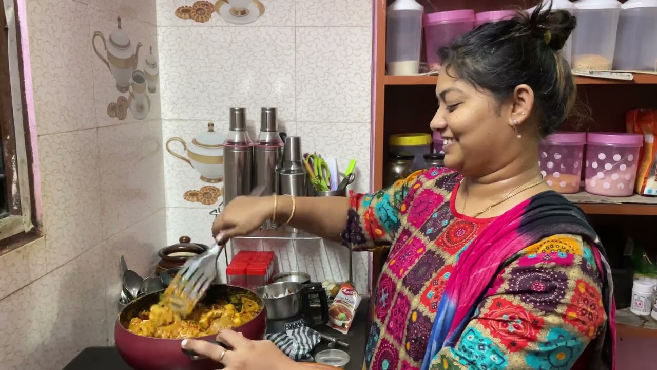 Sunday spl nonveg😋Babyma ஆசைப்பட்ட இட்லி சிக்கன் கொழம்பு l mama with babyma
