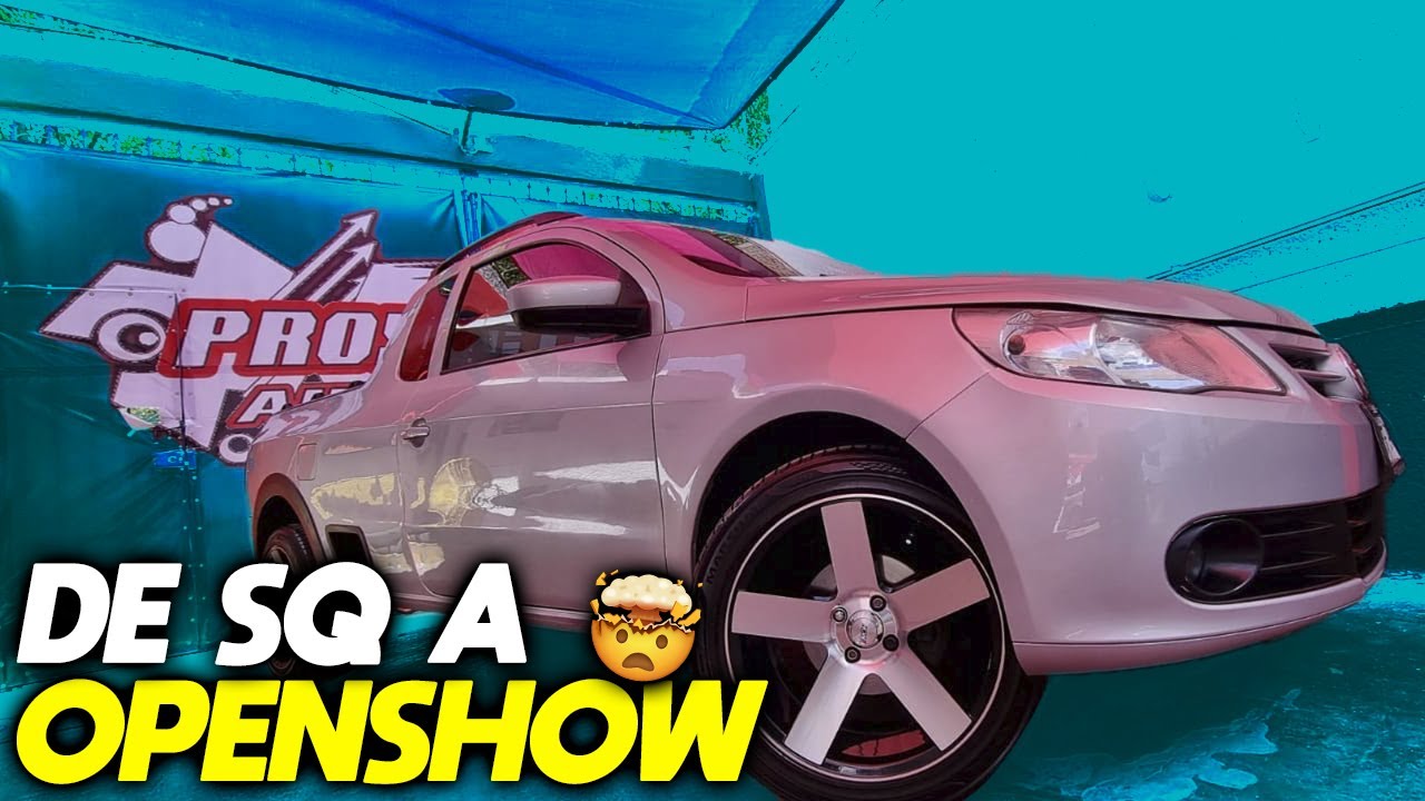 Pasamos de SQ a open| Volkswagen Saveiro | Helix SQ | Open Show | Car Audio