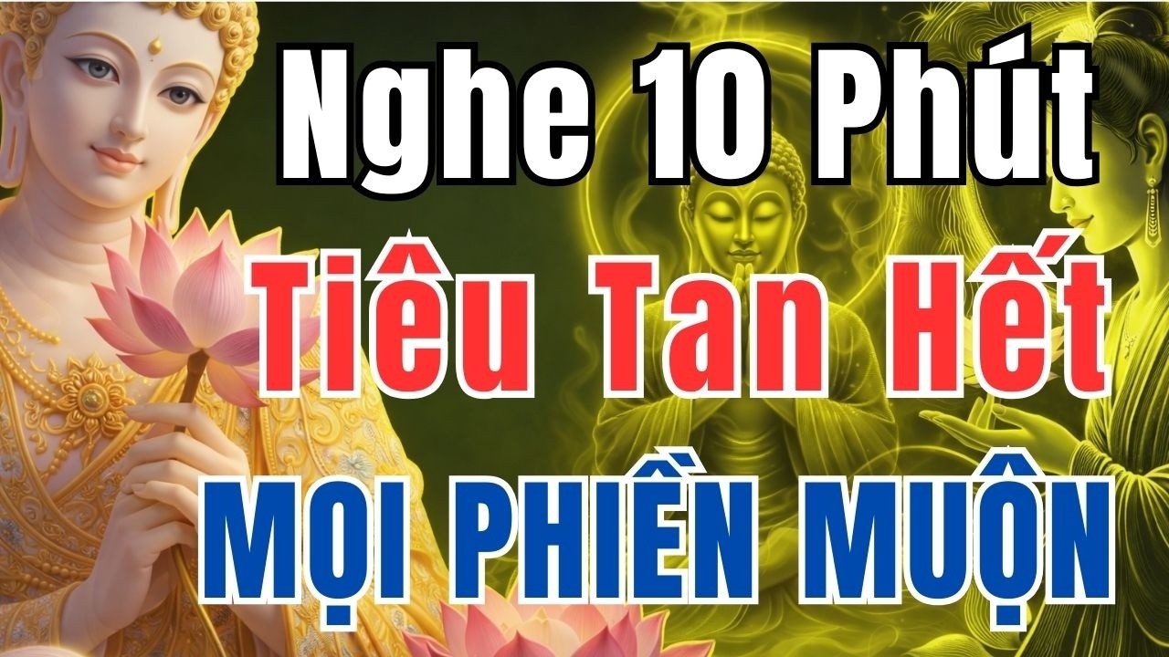Mỗi Tối Nghe Lời Phật Dạy – Chỉ 10 Phút Giúp Tâm An, Tan Hết Phiền Muộn, Phật Dạy AN