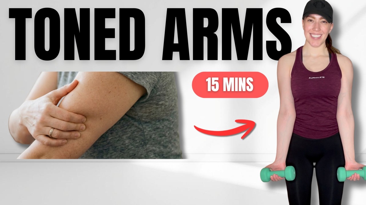 15 Min Beginner Arm & Shoulder Sculpt Workout (Women 45+)