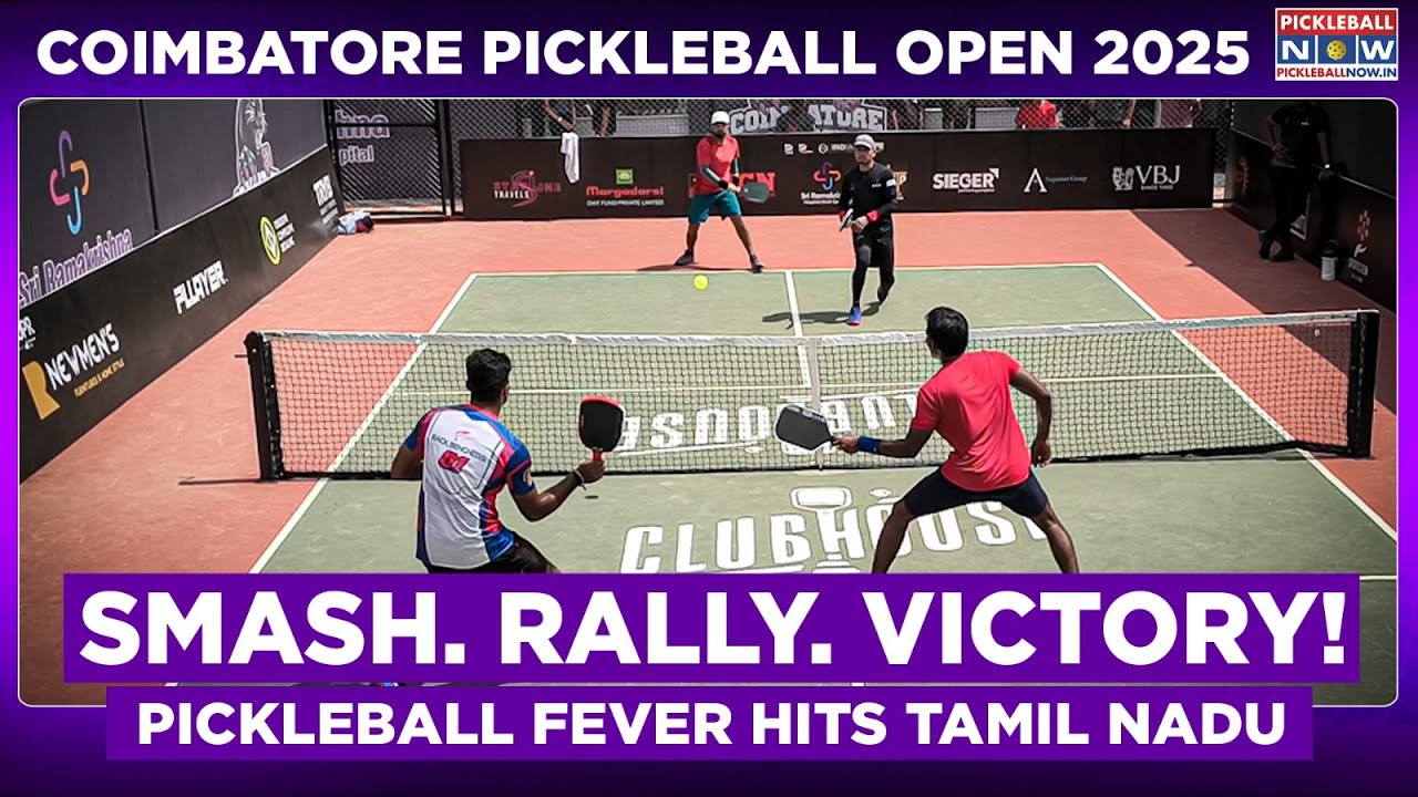 Local Courts to Global Rankings! Rising Pickleball Talents Shine at Coimbatore Open 2025 | PWR 200
