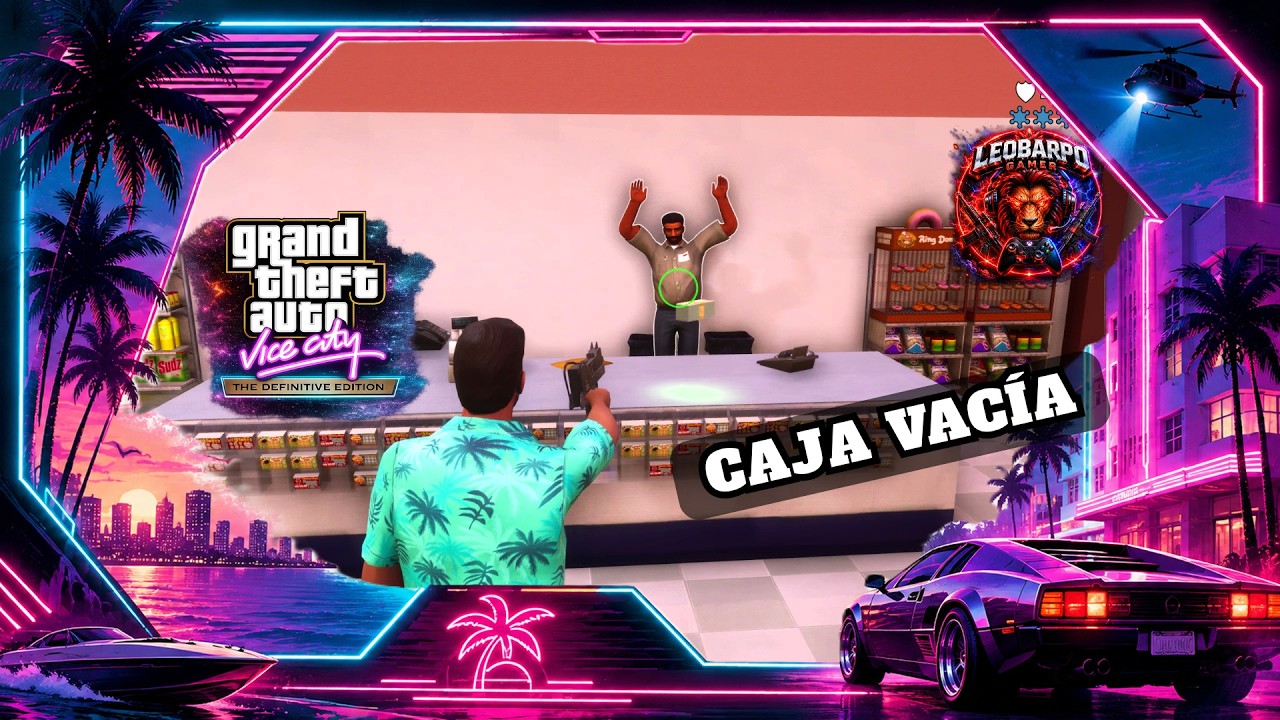 Todas las tiendas desvalijadas — GTA Vice City The Definitive Edition — Parte 4 de 15