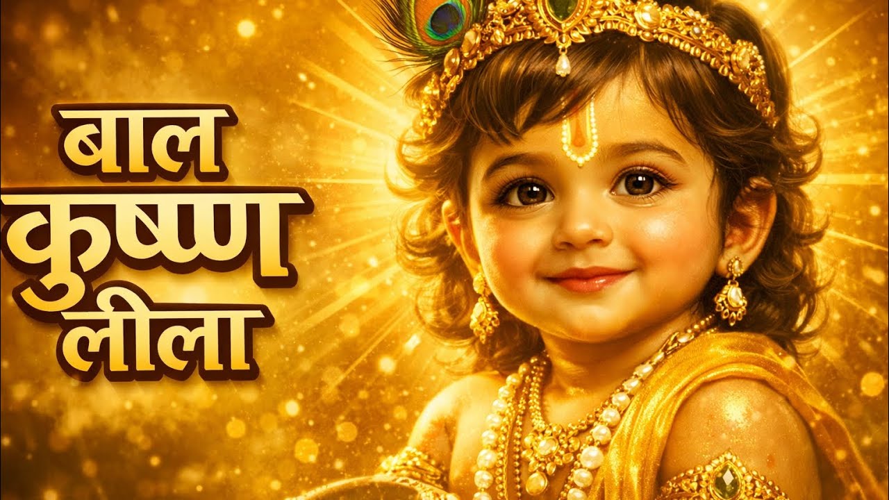 बाल श्रीकृष्ण लीला – स्वर्णिम (Golden) रूप में भक्ति भजन ✨2026 #राम ,#श्रीकृष्ण ,#राधाकृष्ण 