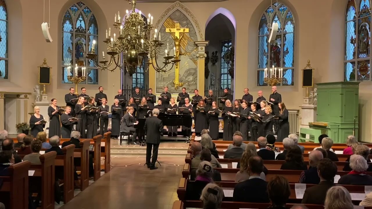 Brahms Op. 45: Ein deutsches Requiem, pt 1 - The Swedish Chamber Choir / Svenska Kammarkören