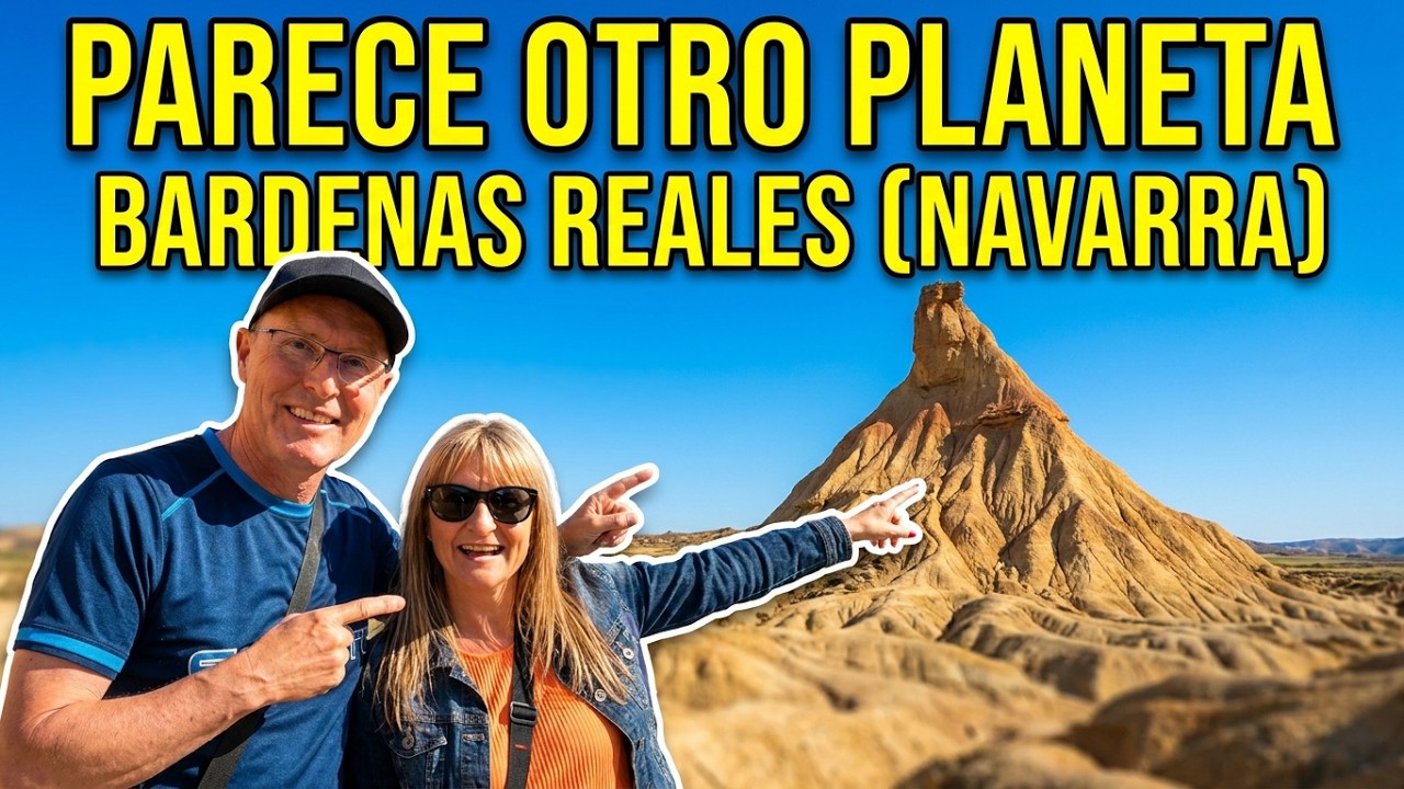 Paraje Natural - Las BARDENAS REALES + CUEVAS de ARGUEDAS (Navarra) Viajando por Navarra (4K)