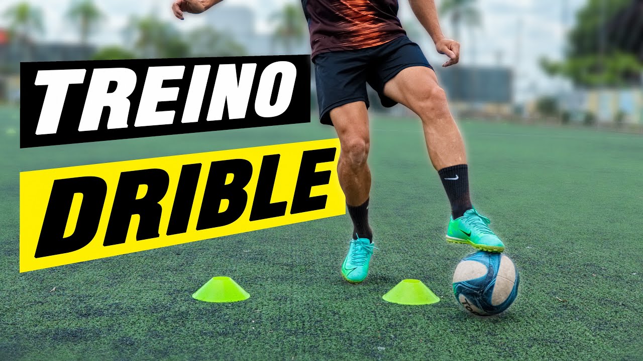 Esses 5 Exercícios vão Melhorar Muito o Seu DRIBLE  | Treino de Futebol