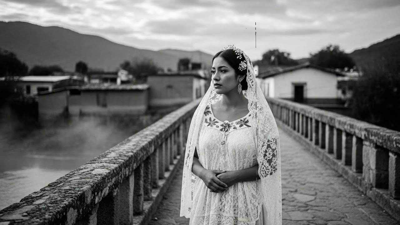 “Oaxaca, 1936 — La novia del puente sigue esperando al hombre que jamás llegó al altar.”