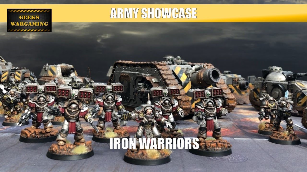 Army Showcase : Iron Warriors 6000 points