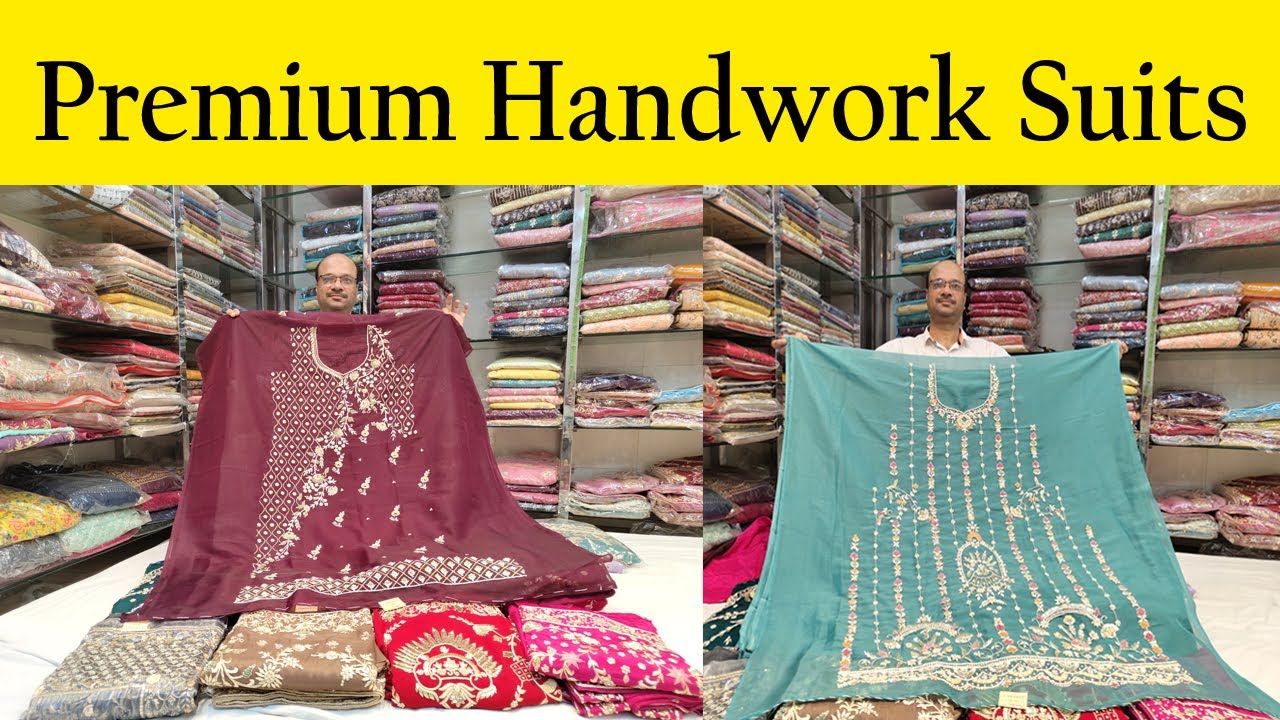 Zardozi (Dabka), Hand Work Suits, Gharara खरीदे Manufacturer सै  | Premium Handwork suits