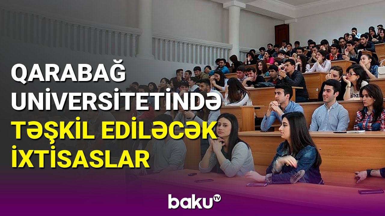 Emin Əmrullayev: Qarabağ Universitetində 1-ci mərhələdə 4 fakültə olacaq
