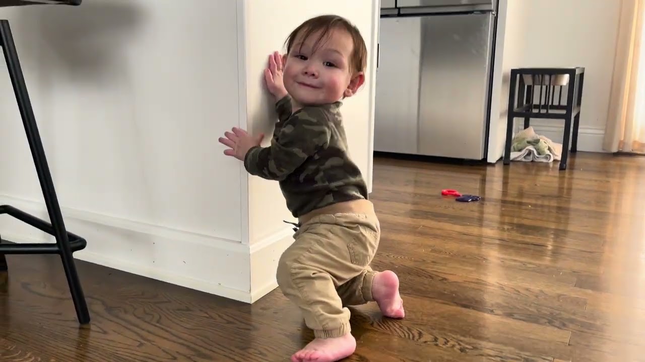 Crawl stand and explore with baby Jacob at 8months