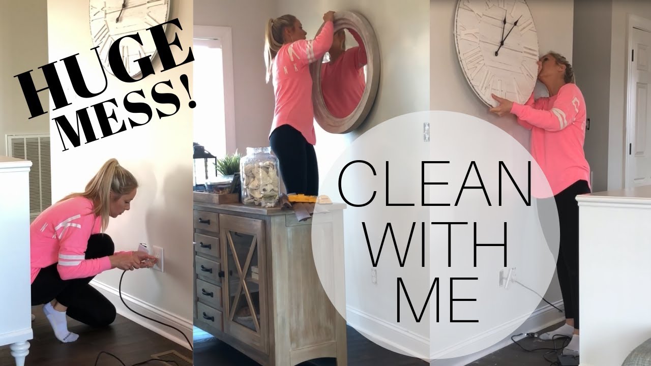 Clean With Me | Huge Mess | Ultimate Clean With Me | Cleaning Motivation