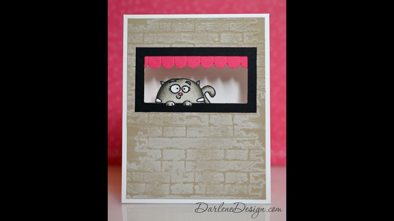 Chubby Chums Window Card