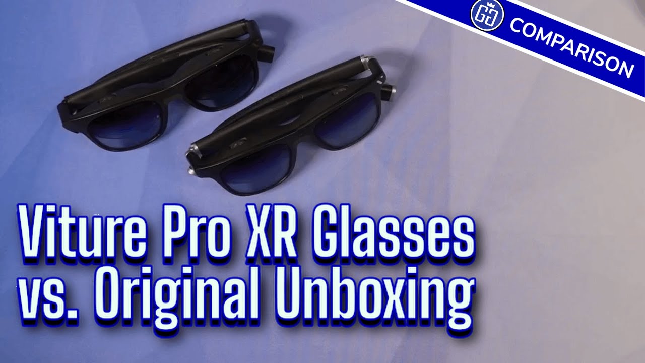 Сравнение распаковки очков Viture Pro XR и первые впечатления