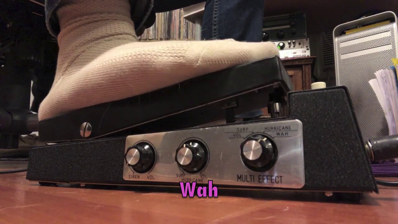 Shin-ei Companion ME-7 Wah Pedal For Sale