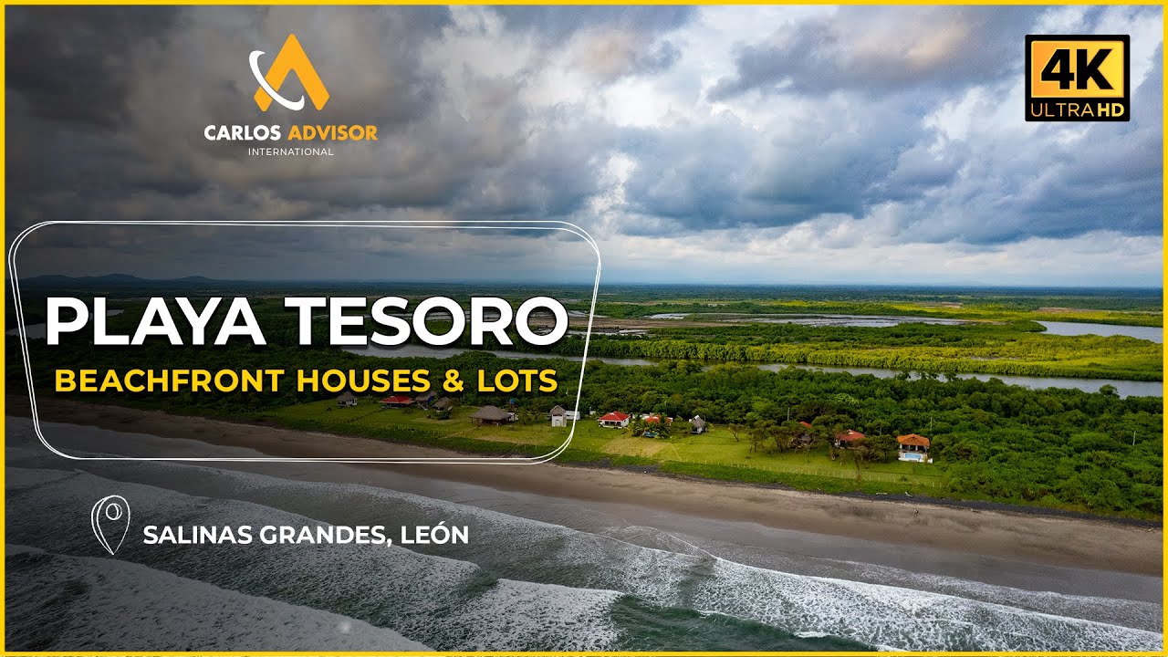 🌟 Imagine Living by the Sea: Explore Playa Tesoro's Beachfront Lots | Nicaragua Real Estate
