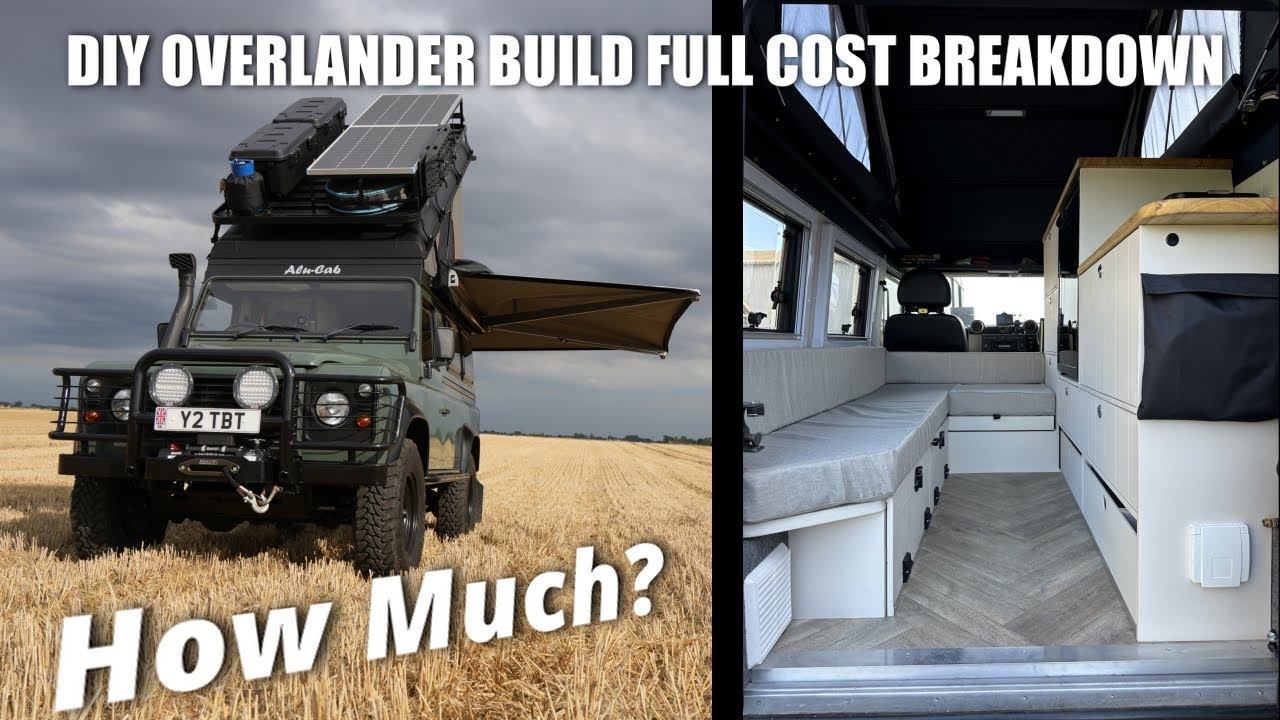 Сколько стоила наша самодельная сборка кемпера Defender? Расчёт стоимости постройки Overlander.