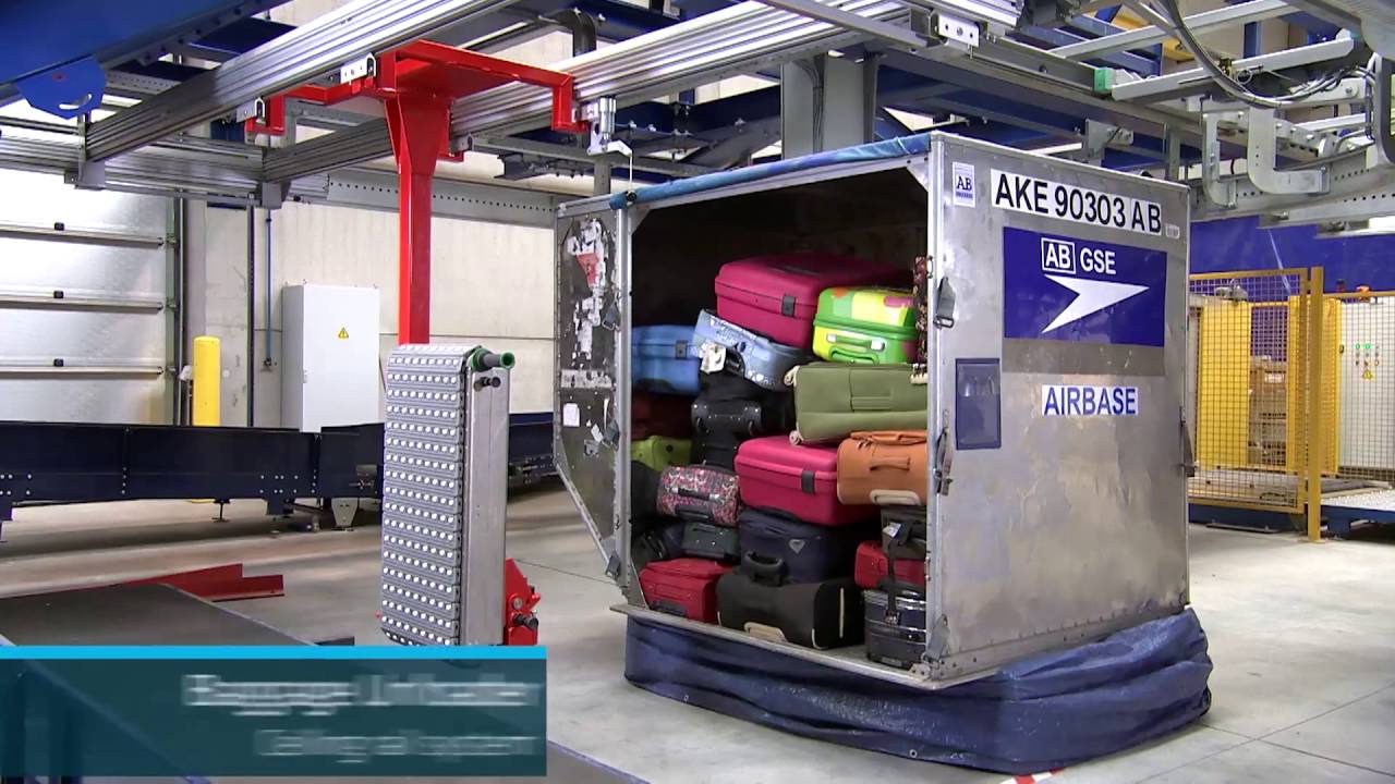 Baggage Unloader for Airports