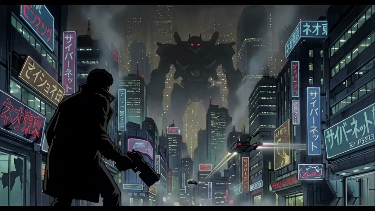 A City Made of Light | Cyberpunk Synthwave Night Drive