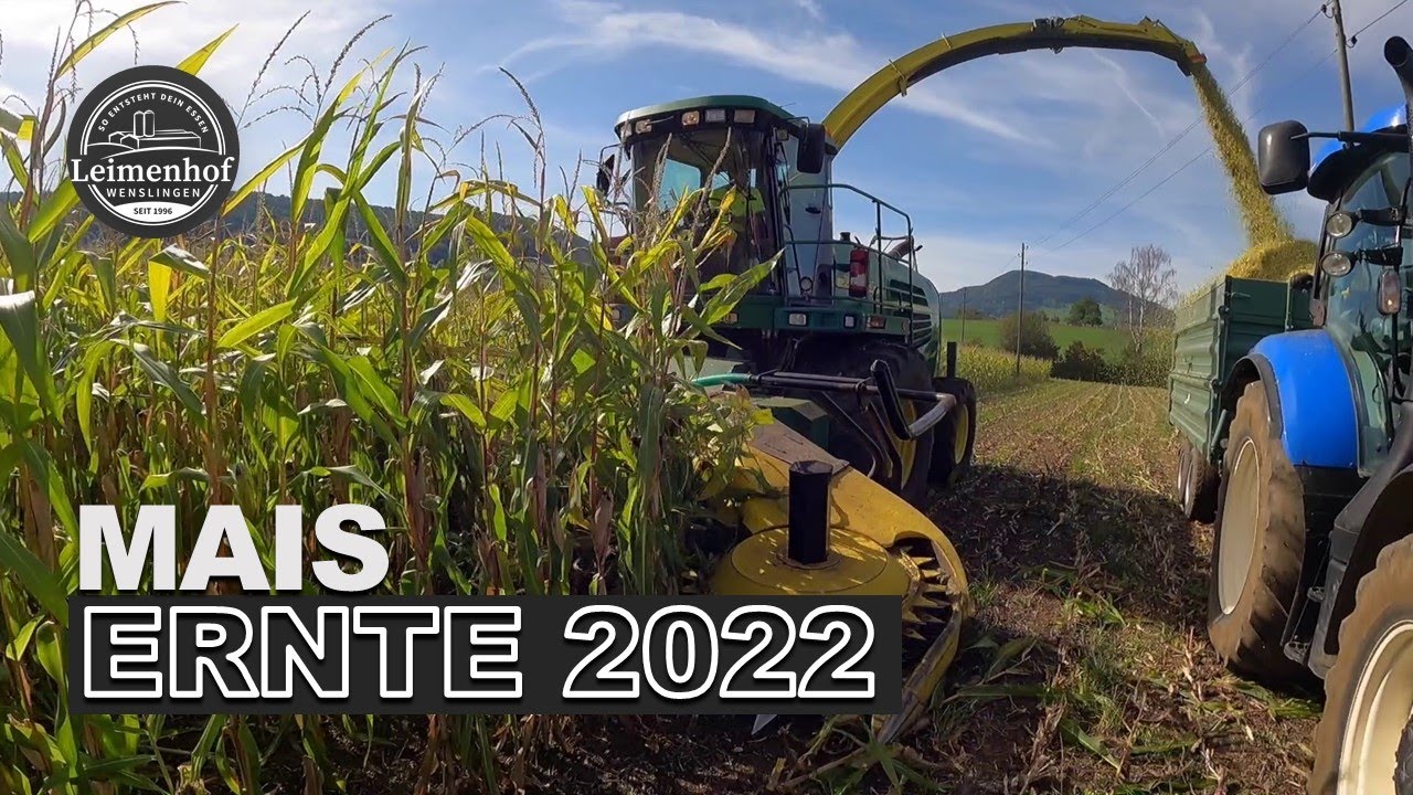 WIE ENTSTEHT EINE MAISBALLE ? #FarmVlog 154 I Deutscher Untertitel I Subtitled