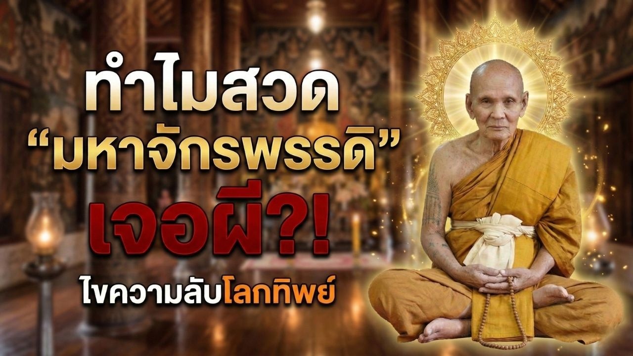 ทำไมสวด มหาจักรพรรดิ แล้วเจอผี หรือมีอาการแปลกๆ ไขความลับโลกทิพย์ฉบับหลวงปู่ดู่ #เรื่องเล่าชาวพุทธ