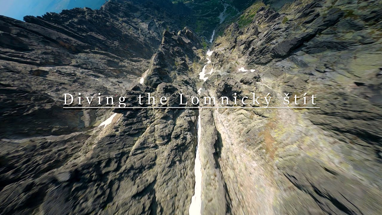High Tatras. Diving the Lomnický štít