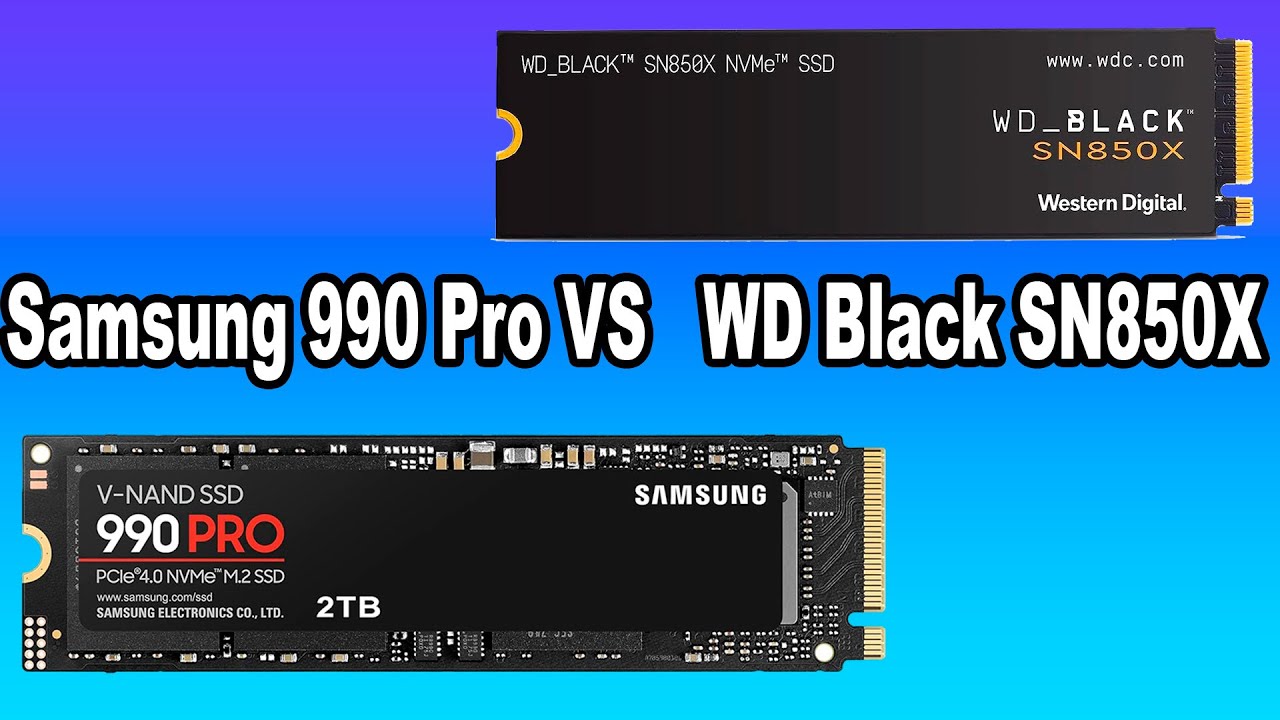 Samsung 990 Pro VS WD BLACK SN850X No Vas Creer Cual Es Mejor