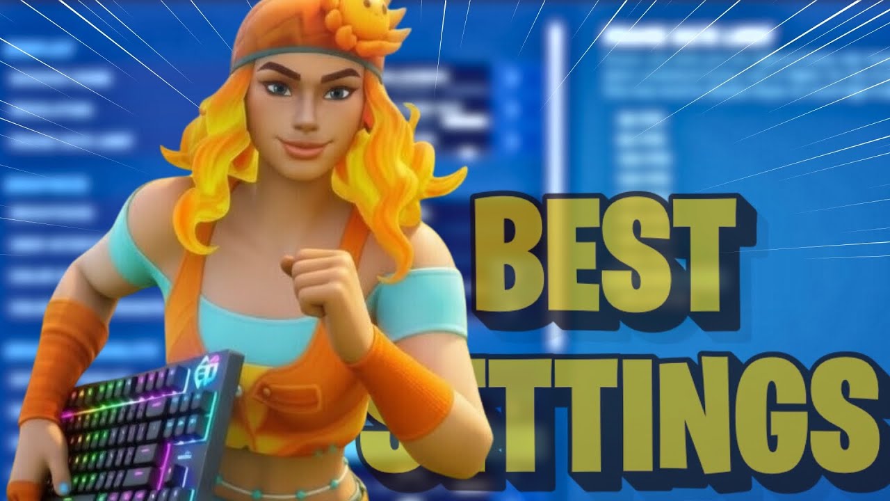 *NEW* BEST Keyboard & MouseSettings, Sensitivity + Keybinds In Fortnite Battle Royale 2026