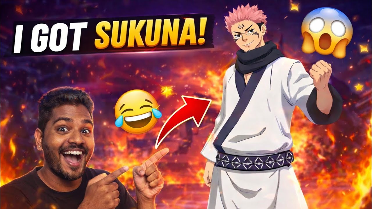 🔥 **I GOT SUKUNA!** 🔥#IGotSukuna#LuckRoyale#CrazyLuck#EpicPull#FunnyReaction#NoobToPro