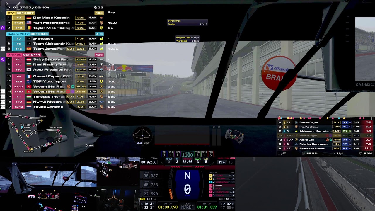 🔴 [ENG/廣東話] Live: iRacing | IMSA Endurance Series Rd.2 At Red Bull Ring |