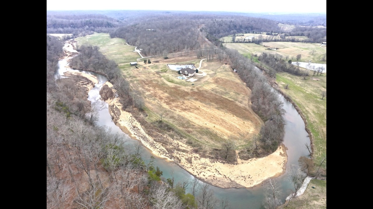 Heaven on Earth | 33-Acre Luxury Estate on Turnbull Creek | Fairview, TN | Drone Tour