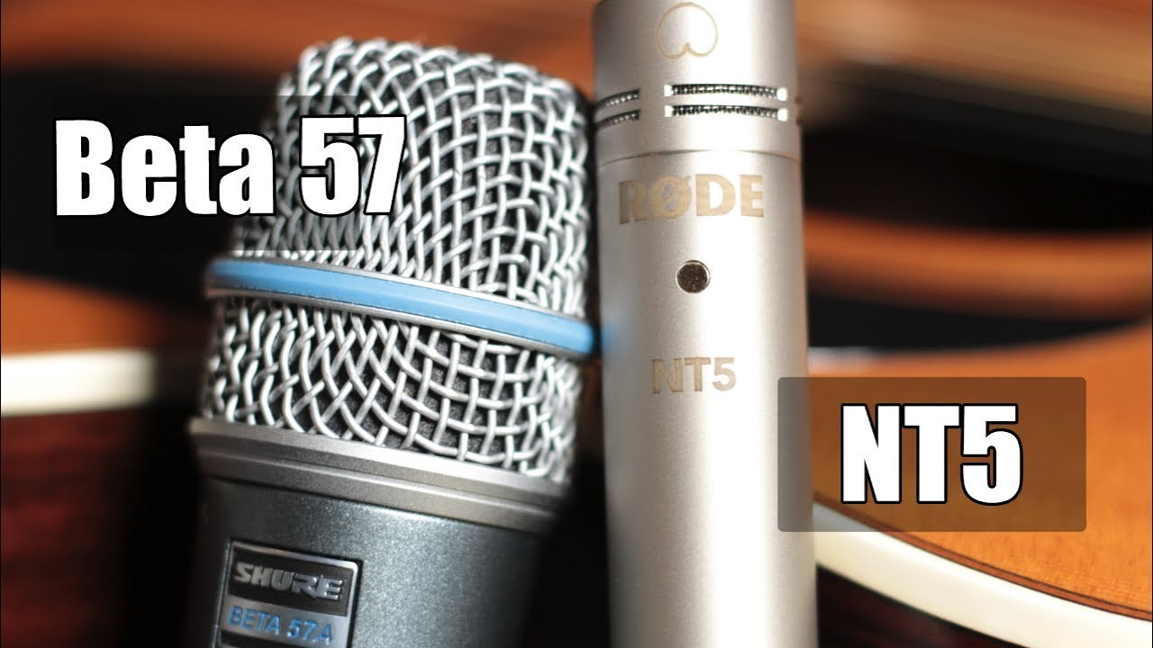 Rode NT5 vs Shure Beta57 (acoustic guitar) (pt.1)